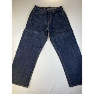 Vintage Ecko Unltd Jean Shorts Mens 34x30 Baggy Fit Denim Streetwear Y2K Hip Hop